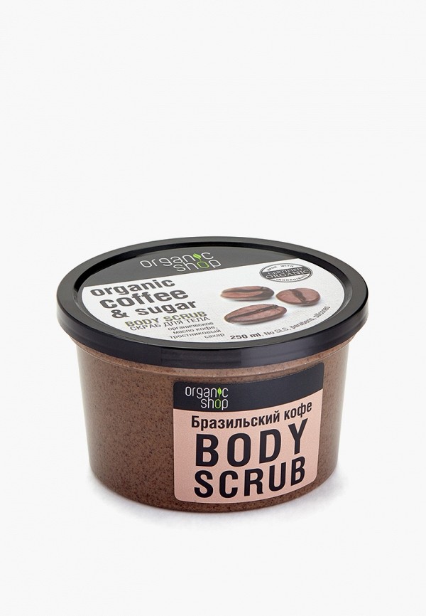 

Скраб для тела Organic Shop, Прозрачный