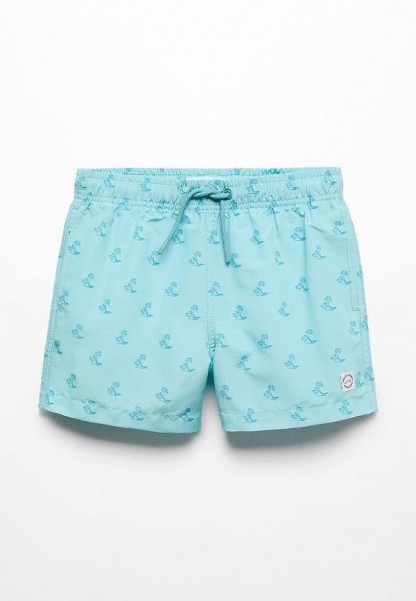 

Шорты для плавания Mango Kids, Бирюзовый, COCOS