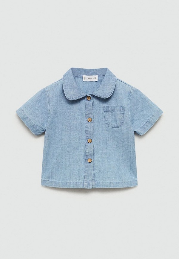 

Рубашка джинсовая Mango Kids, Голубой, GRECO