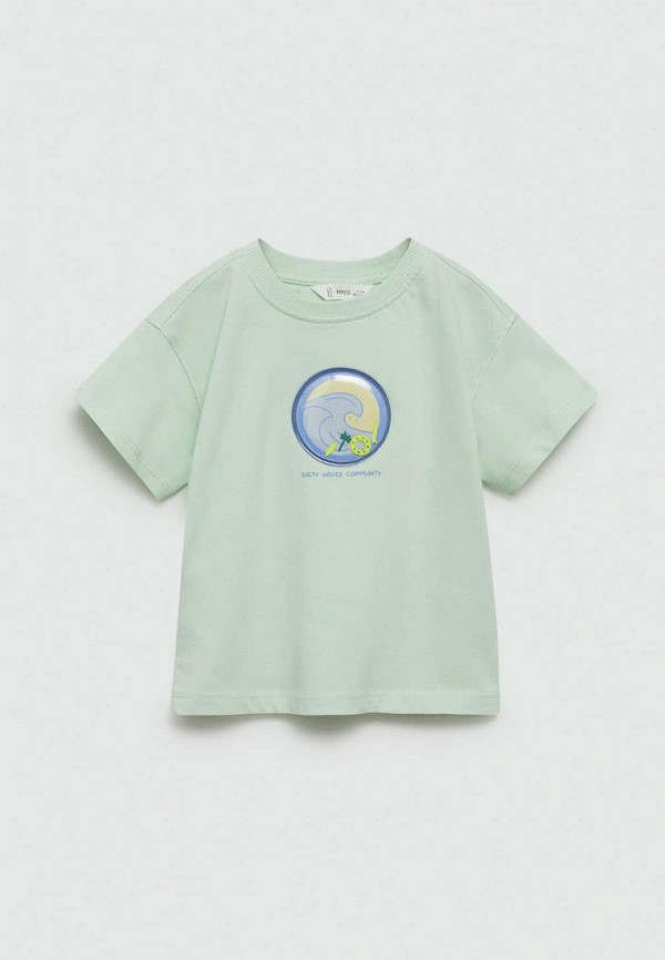 

Футболка Mango Kids, Зеленый, FLOTADOR