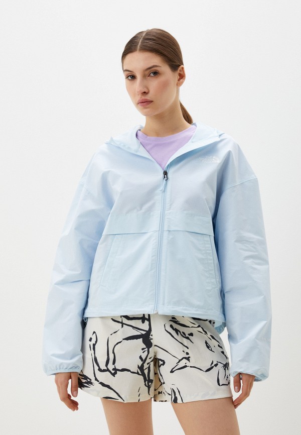 

Куртка The North Face, Голубой, Easy Wind Fz Jacket