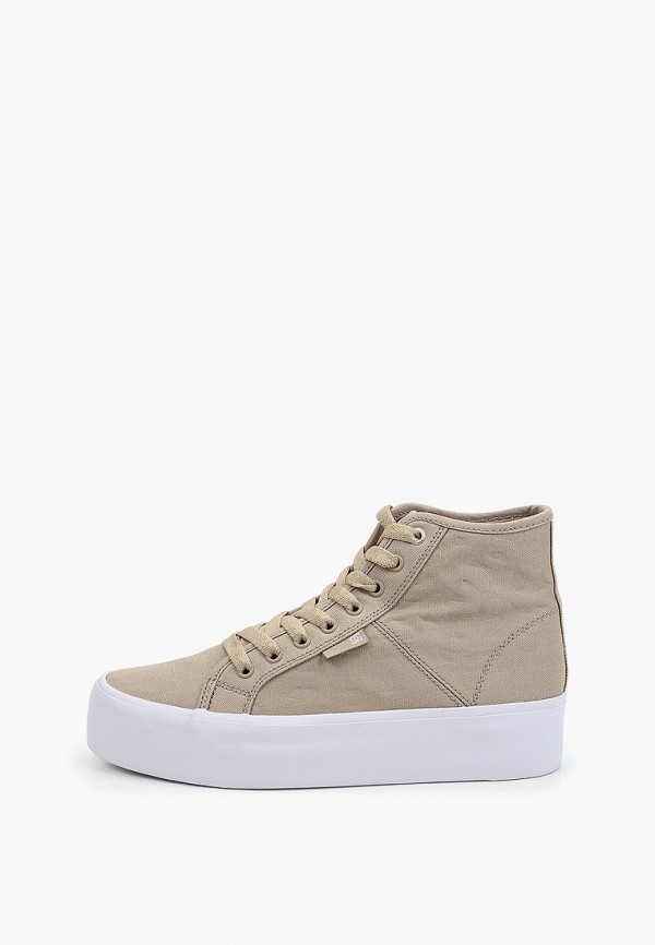 

Кеды DC Shoes, Бежевый, MANUALHI PLTFRM SHOE BKW
