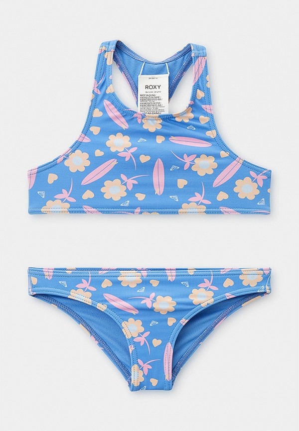 

Купальник Roxy, Голубой, LOREM CROP TOP