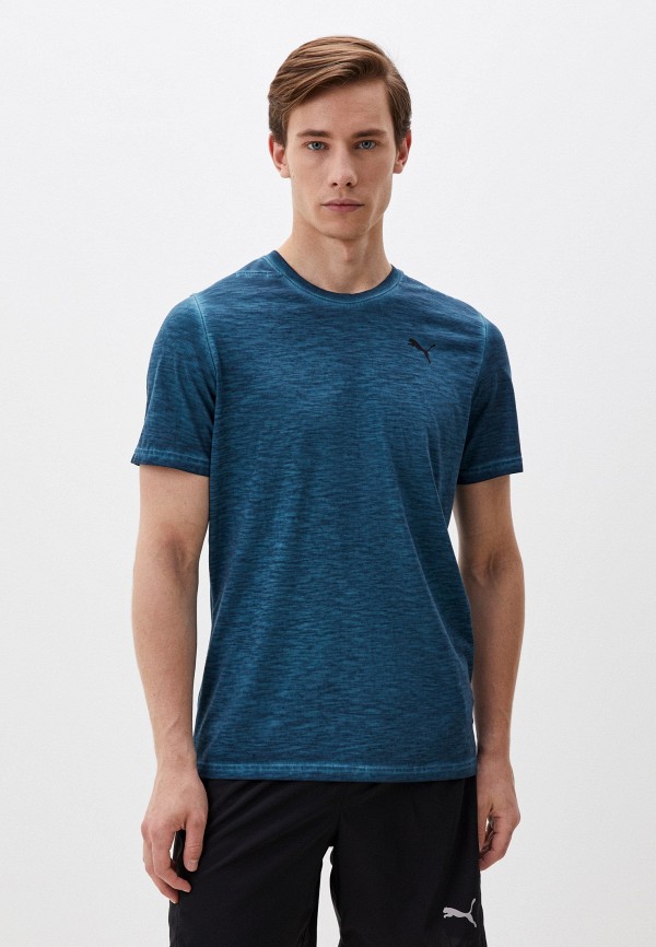 

Футболка PUMA, Бирюзовый, M STUDIO FOUNDATION WASH TEE