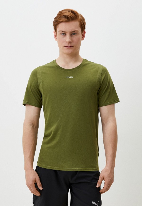 

Футболка спортивная PUMA, Хаки, FIT Triblend Ultrabreathe Tee