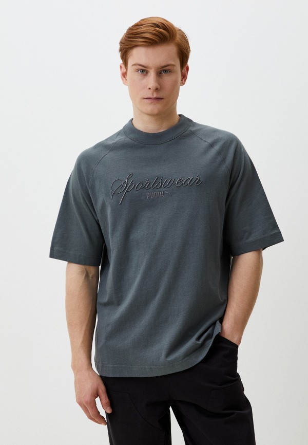 

Футболка PUMA, Серый, CLASSICS+ Tee