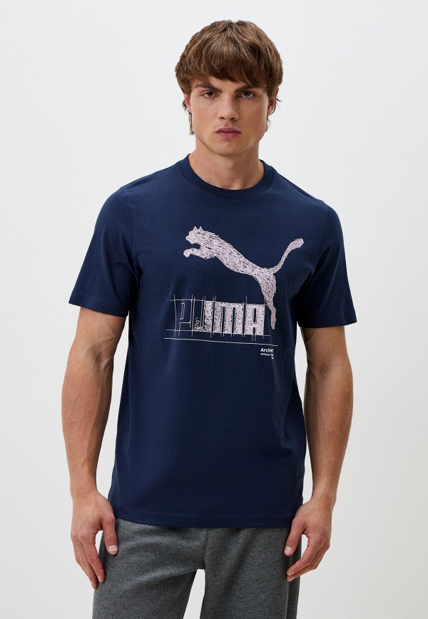 

Футболка PUMA, Синий, CLASSICS BRAND LOVE Graphic Tee