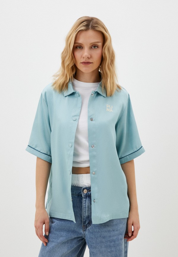 

Блуза PUMA, Голубой, INFUSE Woven Shirt