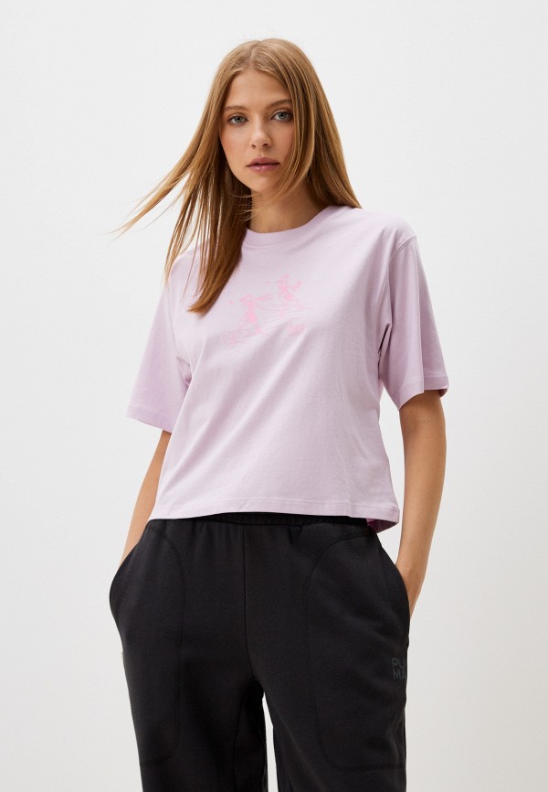 

Футболка PUMA, Фиолетовый, TEAM Relaxed Tee