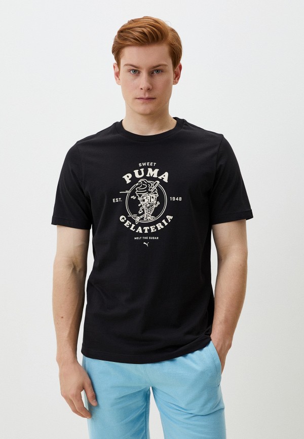 

Футболка PUMA, Черный, GRAPHICS GELATERIA Tee