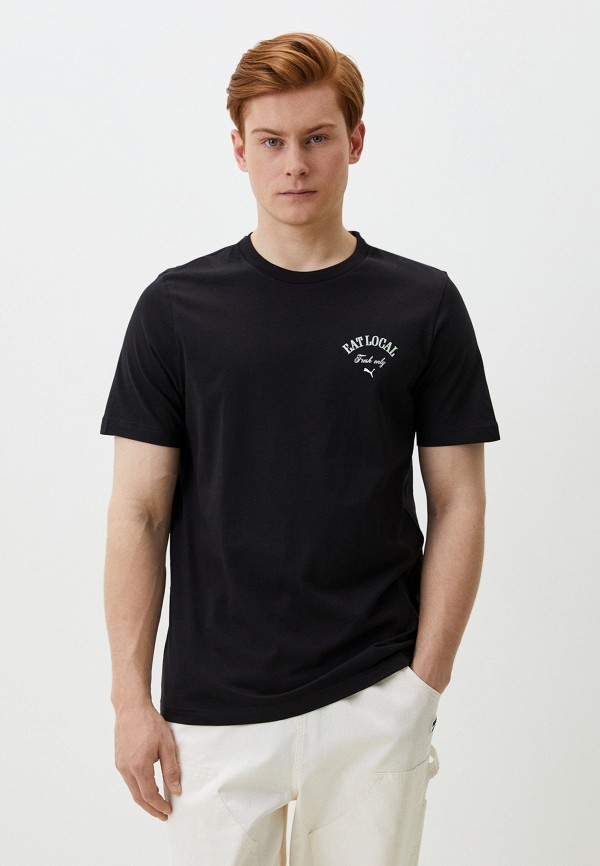 

Футболка PUMA, Черный, GRAPHICS HEALTH Tee