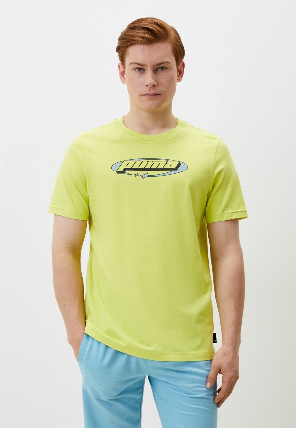 

Футболка PUMA, Зеленый, GRAPHICS 2000 s Tee