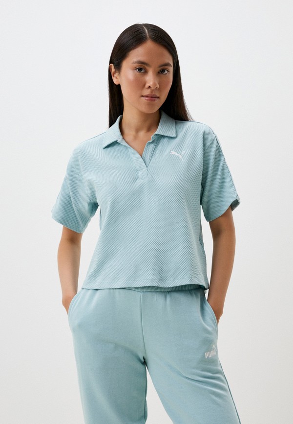 

Поло PUMA, Голубой, HER Polo