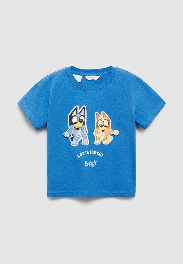 

Футболка Mango Kids, Синий, BLUESIS