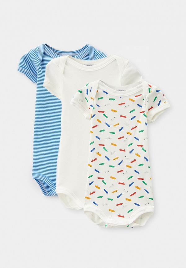 Боди 3 шт Petit Bateau 2800₽