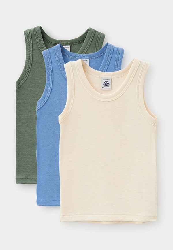 Майки 3 шт Petit Bateau 2040₽