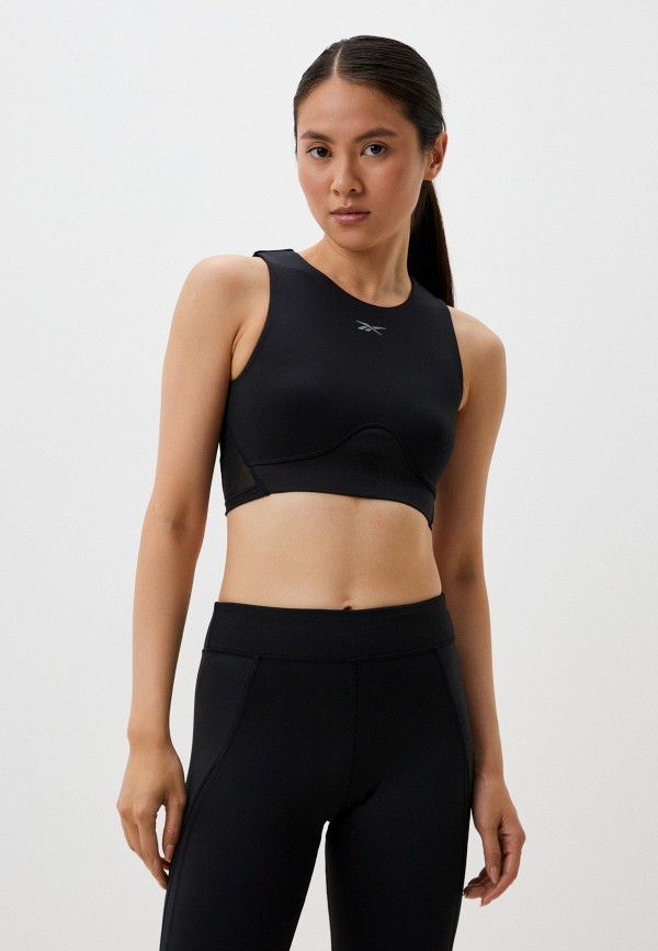 

Топ спортивный Reebok, Черный, LUX CONTOUR CROP