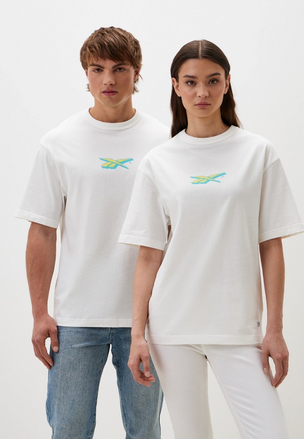 

Футболка Reebok, Белый, CL DOPAMINE TEE