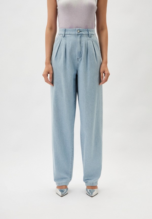 

Джинсы Paige, Голубой, PLEATED BELLA