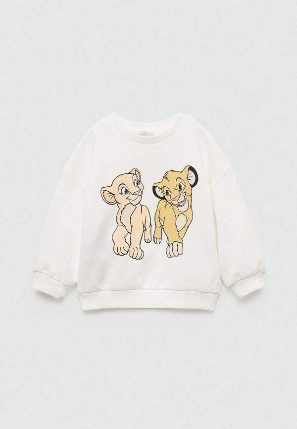

Свитшот Mango Kids, Белый, LION