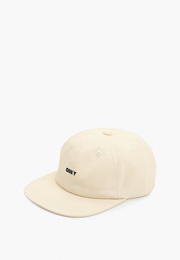 

Бейсболка Obey, Бежевый, BOLD TWILL 6 PANEL STRAPBACK
