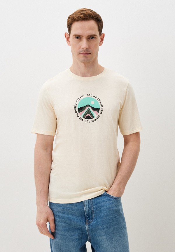 

Футболка Jack & Jones, Бежевый
