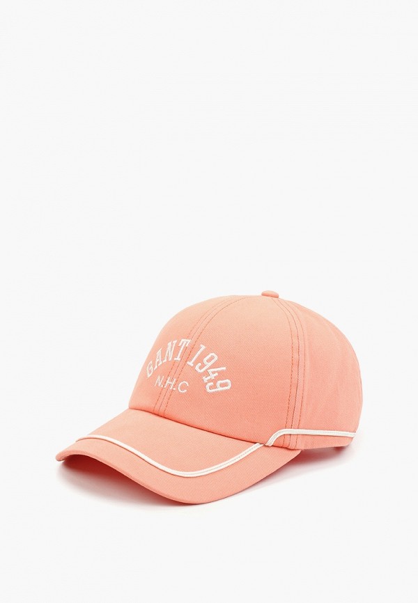 

Бейсболка Gant, Коралловый