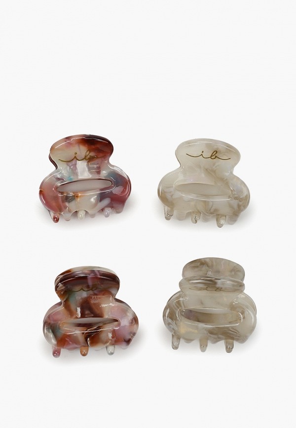 

Заколки 4 шт. invisibobble, Разноцветный, Мини крабик CLIPSTAR Petit Bijoux
