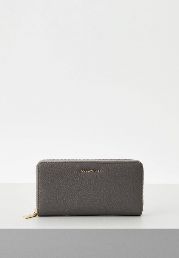 

Кошелек Coccinelle, Серый, METALLIC SOFT