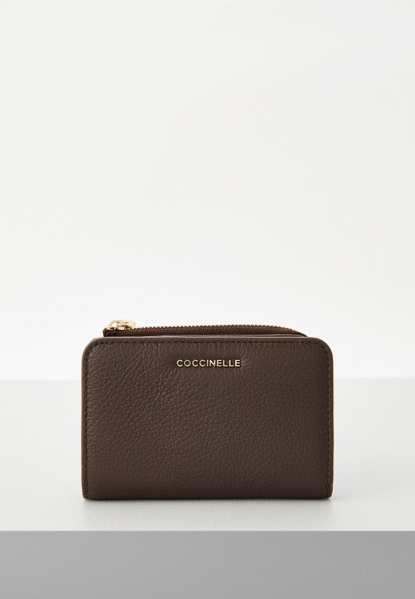 

Кошелек Coccinelle, Коричневый, METALLIC SOFT