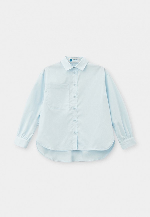 фото Рубашка button blue