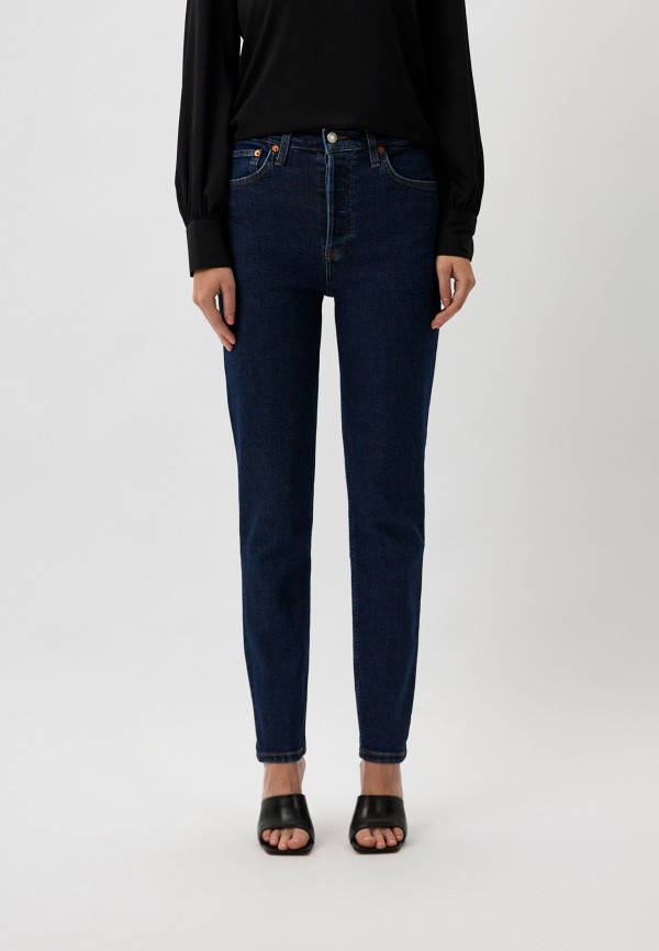 

Джинсы Re/Done, Синий, 90S HIGH RISE SKINNY