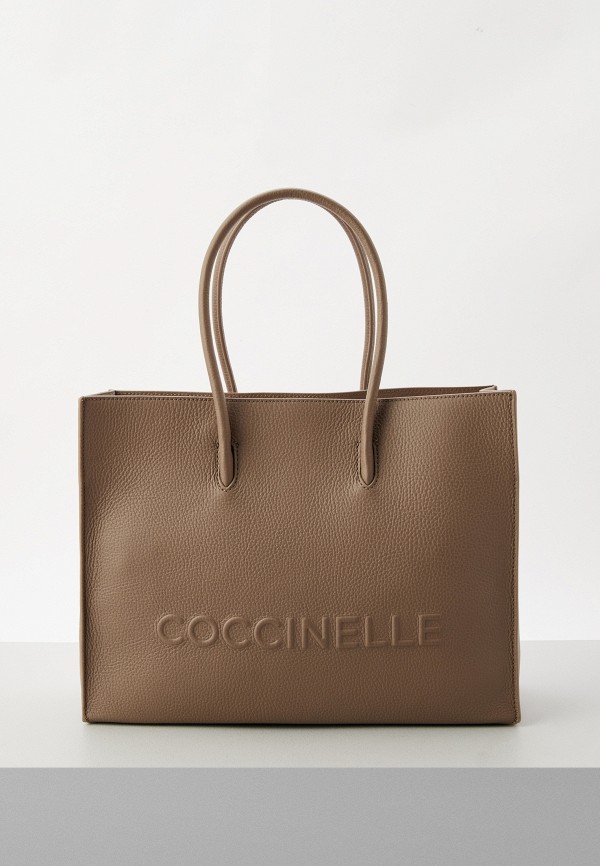 

Сумка Coccinelle, Бежевый, COCCINELLEMYRTHA MAXI LOG