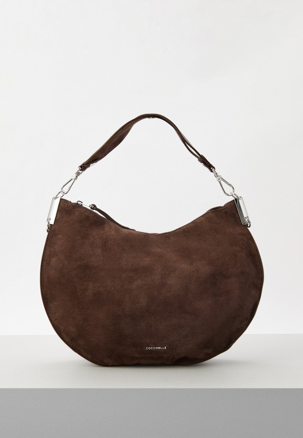 

Сумка Coccinelle, Коричневый, COCCINELLESUNUP SUEDE