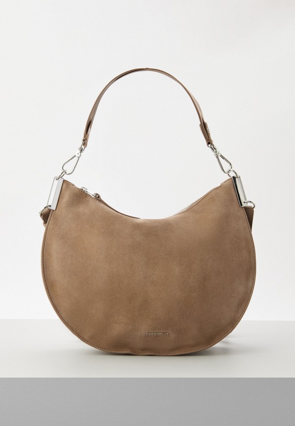 

Сумка Coccinelle, Бежевый, COCCINELLESUNUP SUEDE