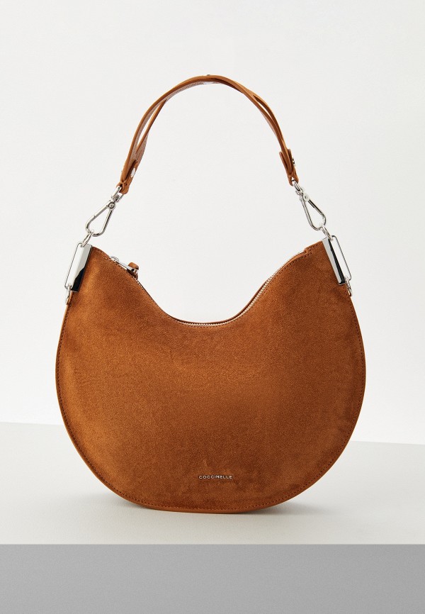 

Сумка Coccinelle, Коричневый, COCCINELLESUNUP SUEDE