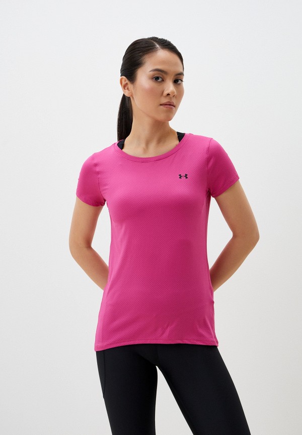 

Футболка спортивная Under Armour, Фуксия, UA HG ARMOUR SS