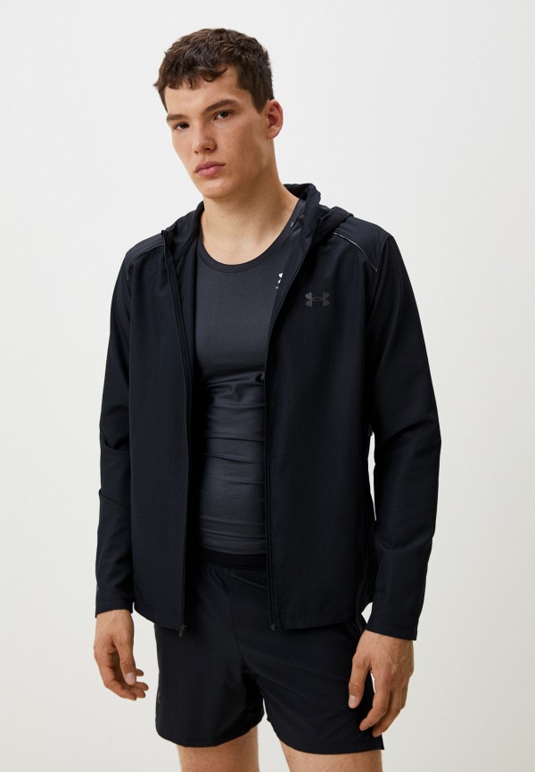 

Ветровка Under Armour, Черный, UA STORM RUN HOODED JACKET