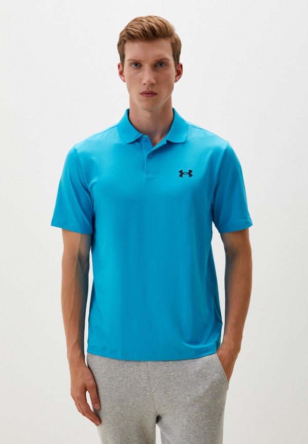 

Поло Under Armour, Голубой, UA PERFORMANCE 3.0 POLO