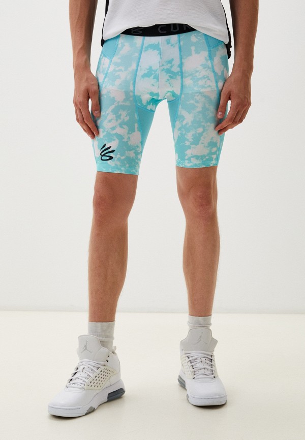 

Шорты спортивные Under Armour, Бирюзовый, UA CURRY HG PRTD SHORTS