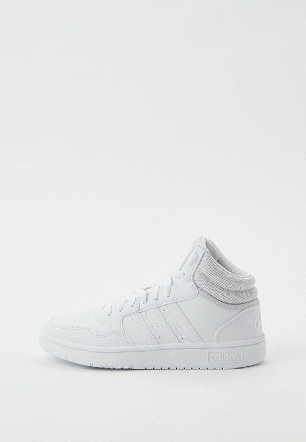 

Кеды adidas, Белый, HOOPS 3.0 MID W