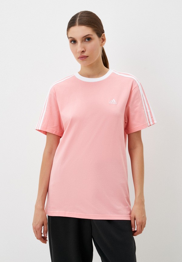 

Футболка adidas, Коралловый, W 3S BF T