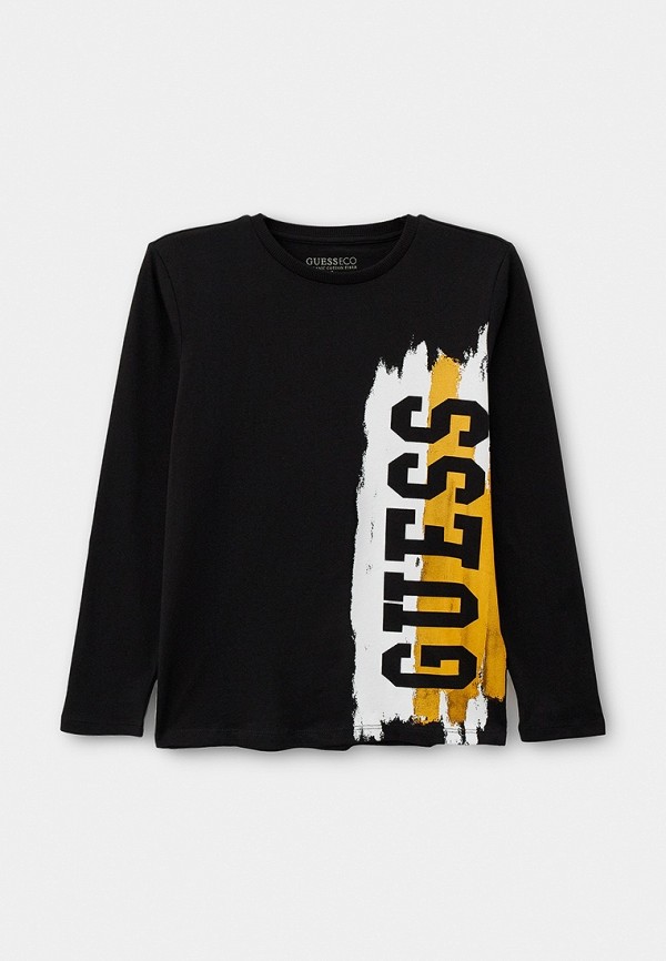 

Лонгслив Guess, Черный
