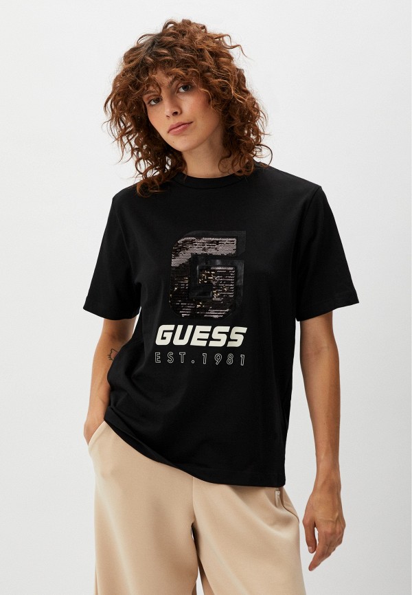 

Футболка Guess, Черный