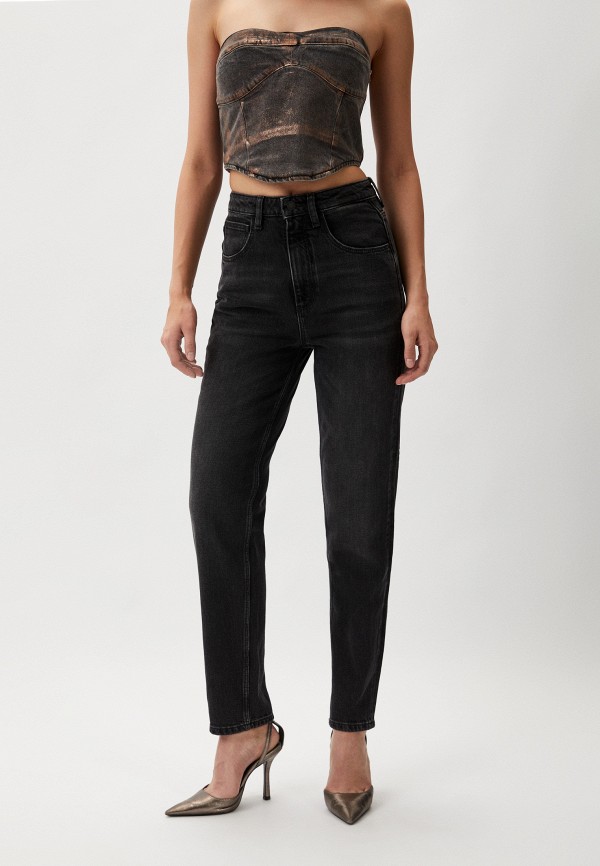 

Джинсы Guess, Черный, MOM JEAN