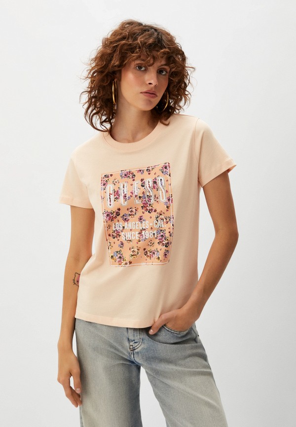 

Футболка Guess, Розовый