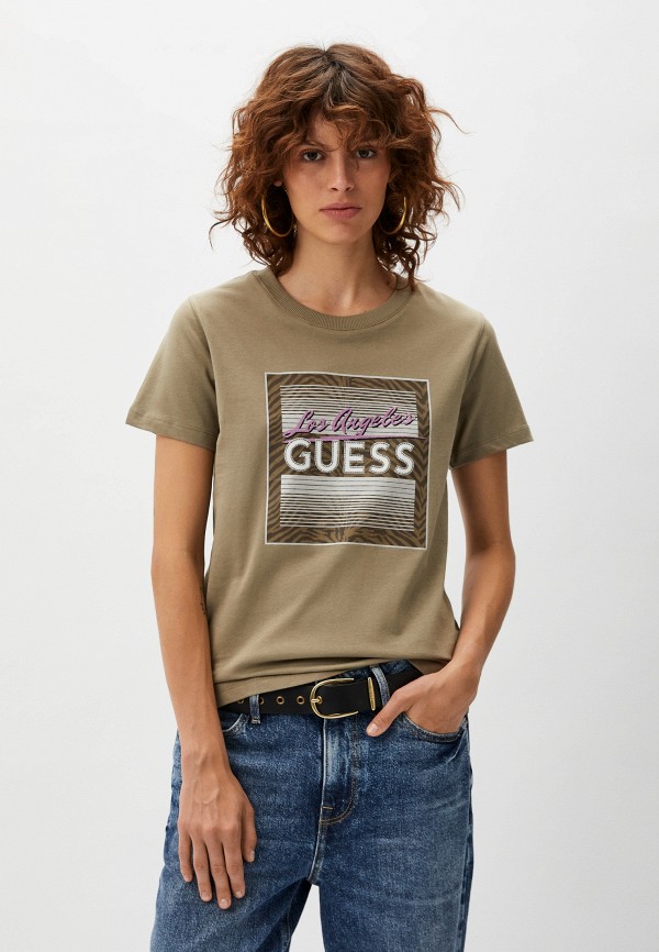 

Футболка Guess, Хаки