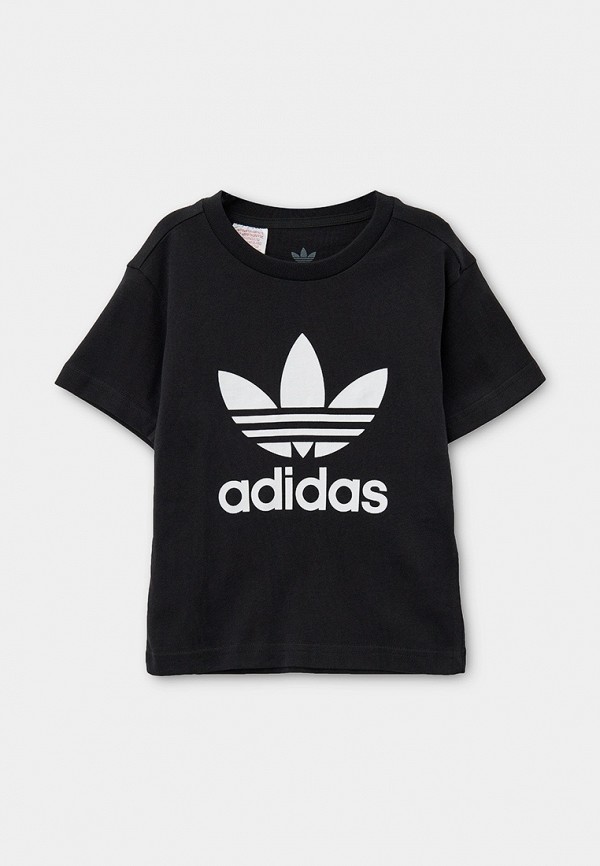 

Футболка adidas Originals, Черный, TREFOIL TEE