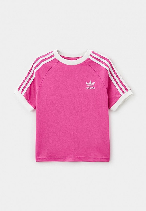 

Футболка adidas Originals, Фуксия, 3STRIPES TEE