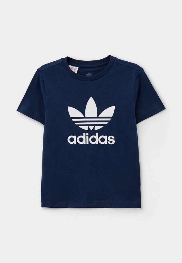 

Футболка adidas Originals, Синий, TREFOIL TEE